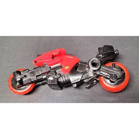 Power Rangers Red and Black Samurai Mega Ranger Motorcycle - Picture 1 of 7